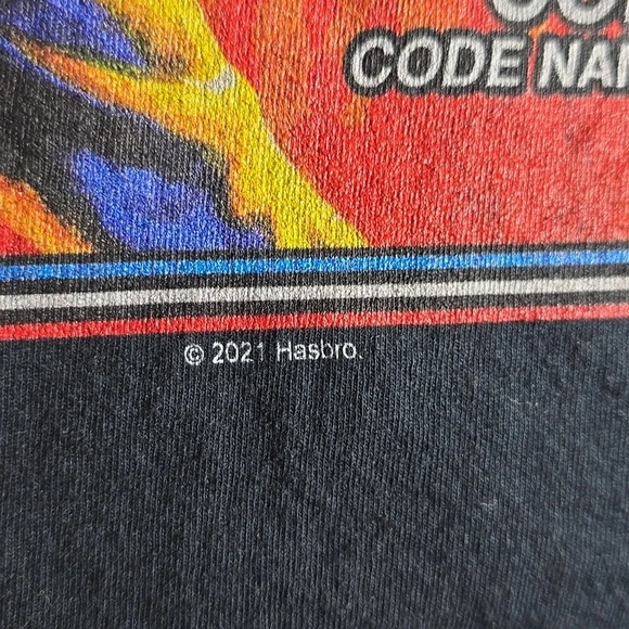 {Hasbro} Men's G.I. Joe Cobra Leader Commander Print Black Tshirt - Size XL - Picture 9 of 10